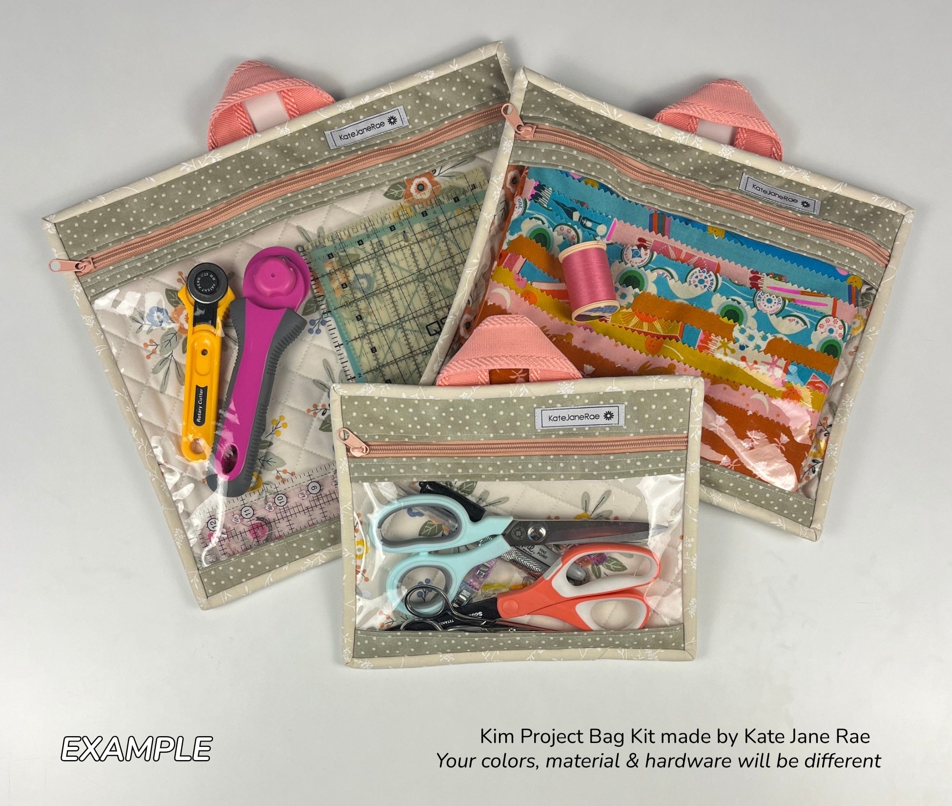 Kim Project Bag Kit - SET OF 3