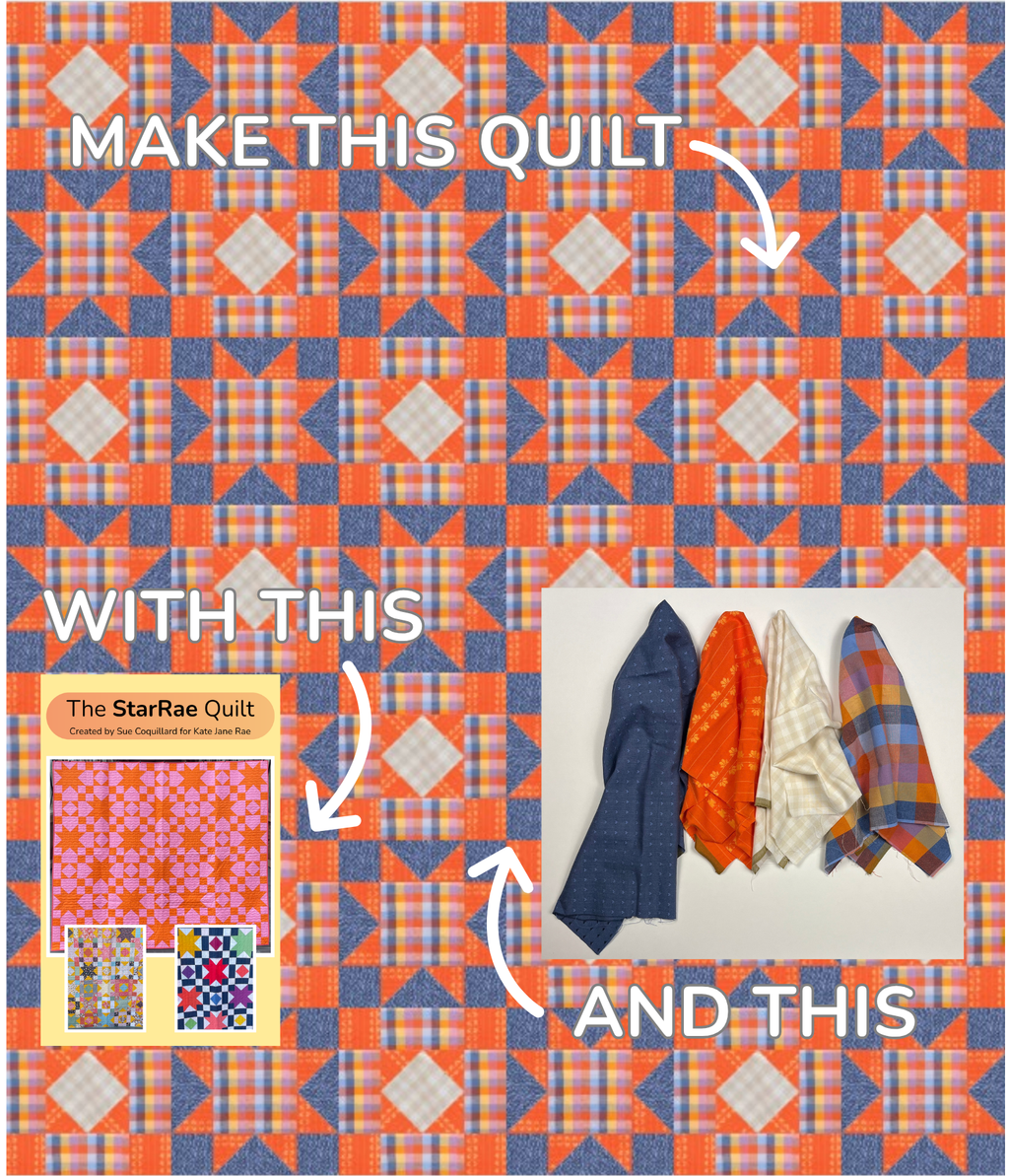 Golden Hour StarRae Quilt Kit