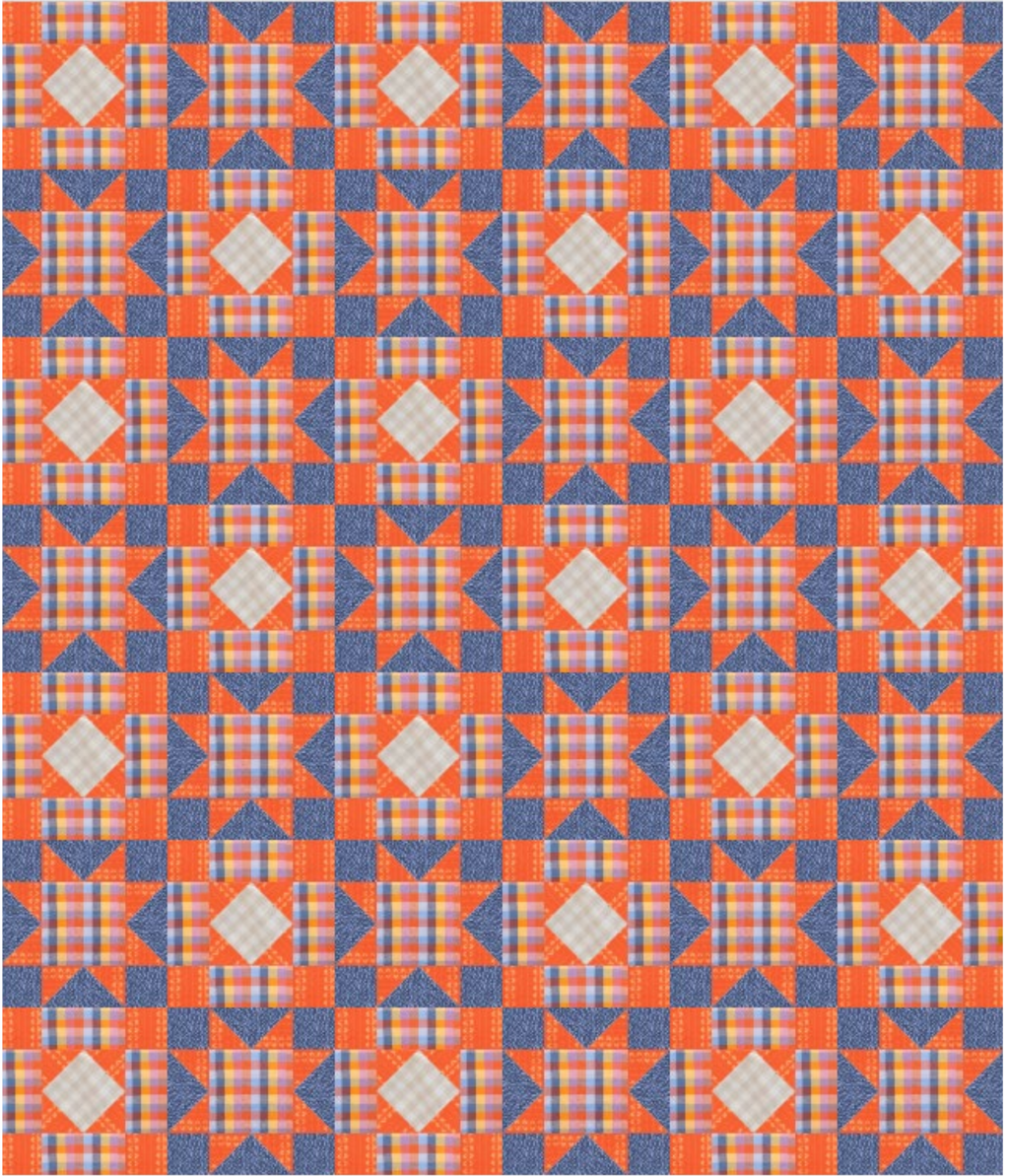 Golden Hour StarRae Quilt Kit