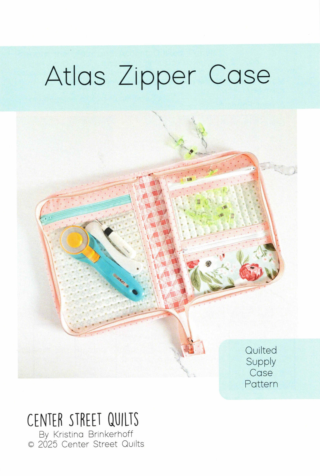 Atlas Zipper Case Pattern