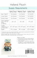 Holland Pouch Pattern