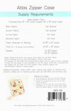 Atlas Zipper Case Pattern