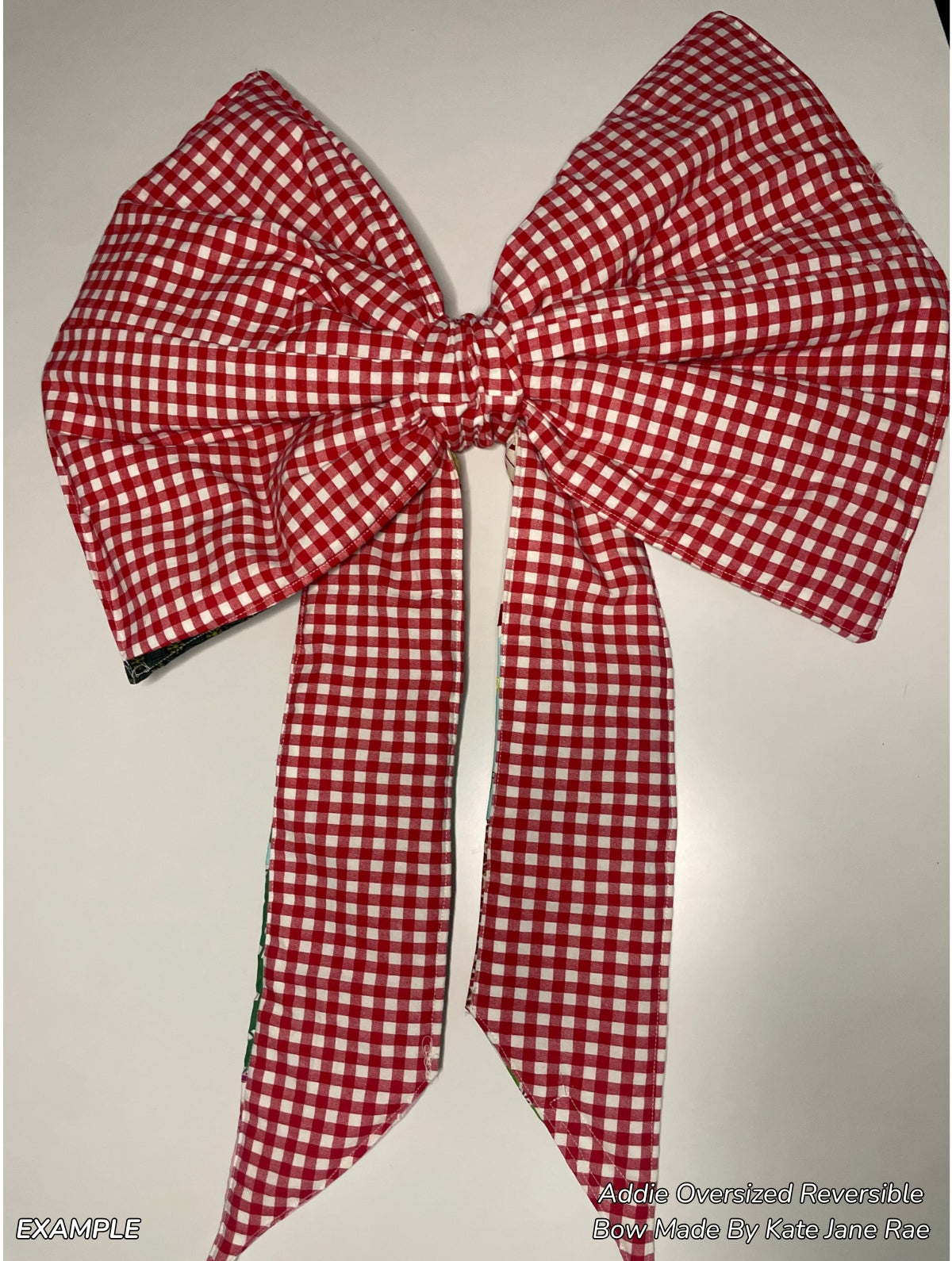 Addie Oversized Reversible Bow - Digital Pattern