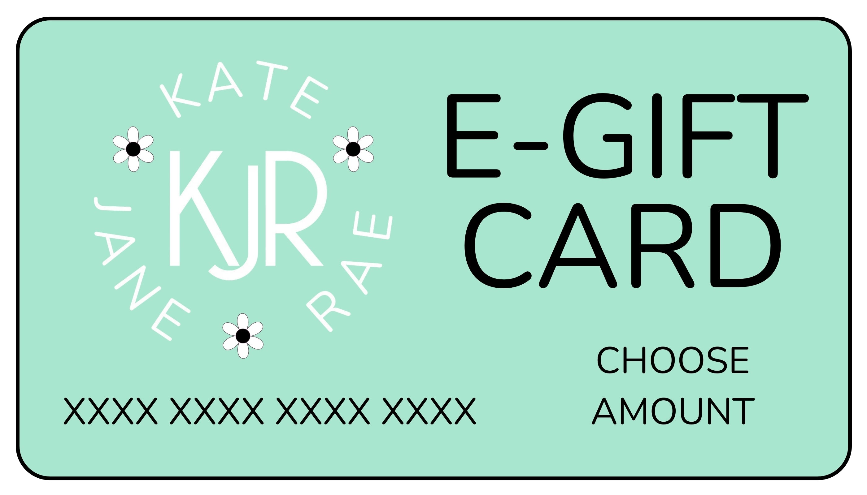 Kate Jane Rae Digital Gift Card