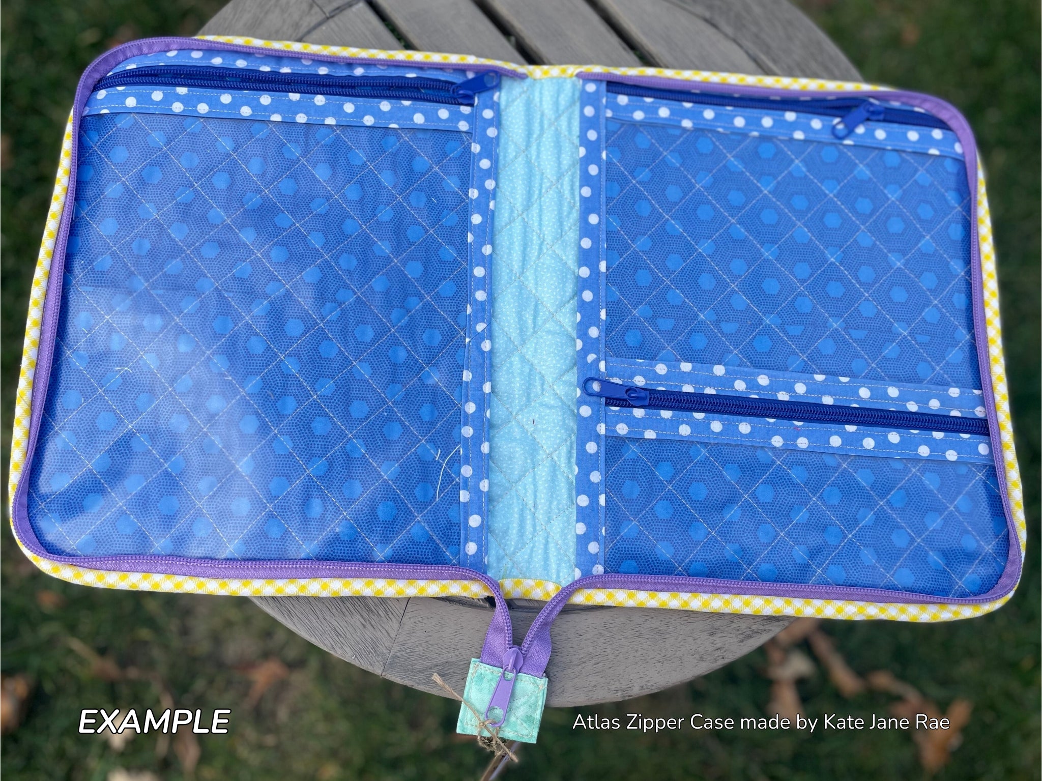Atlas Zipper Case Pattern