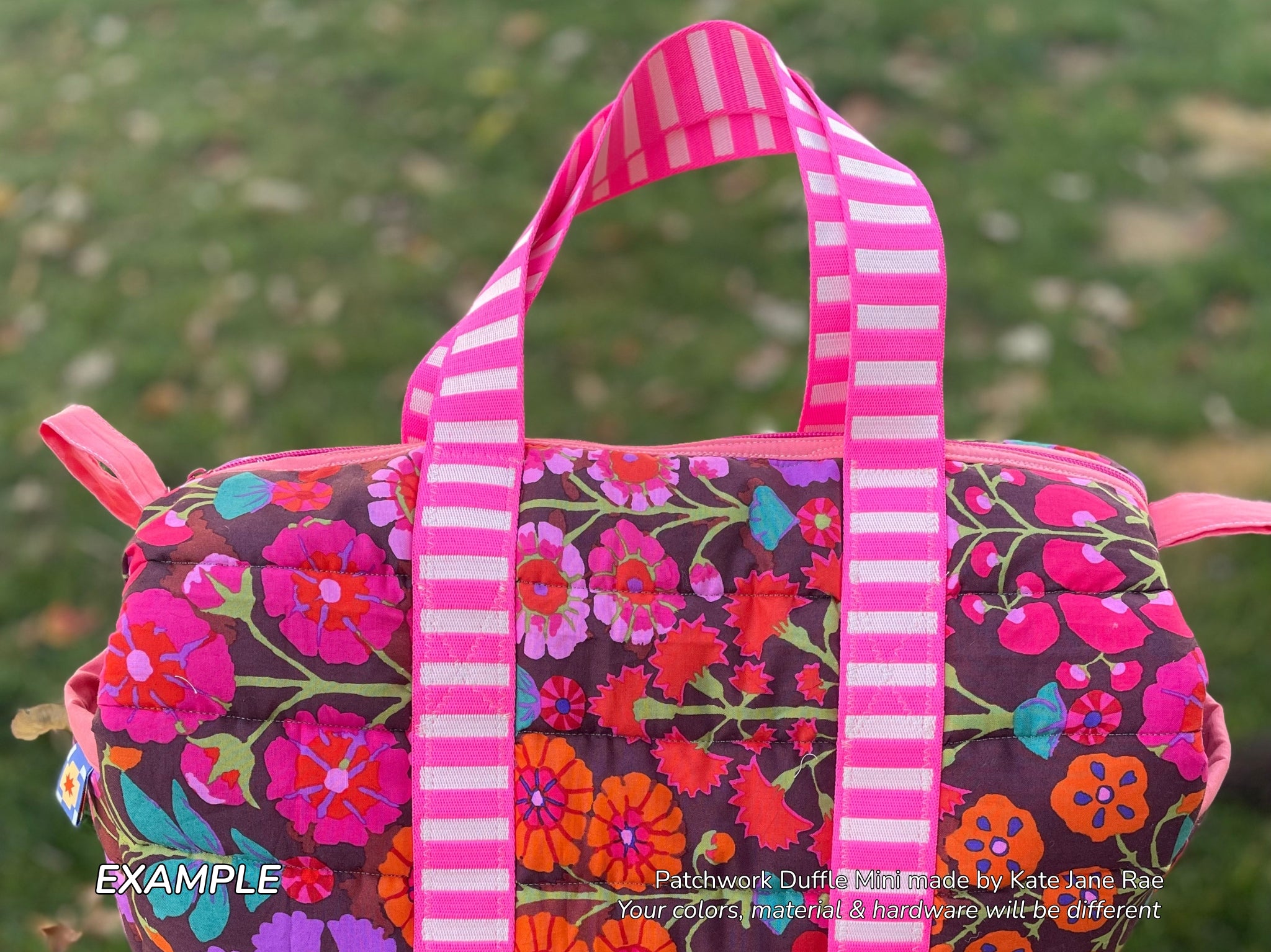 Patchwork Duffle Mini Pattern + Fabric Kit