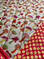 Handmade Rose Zippered Padfolio