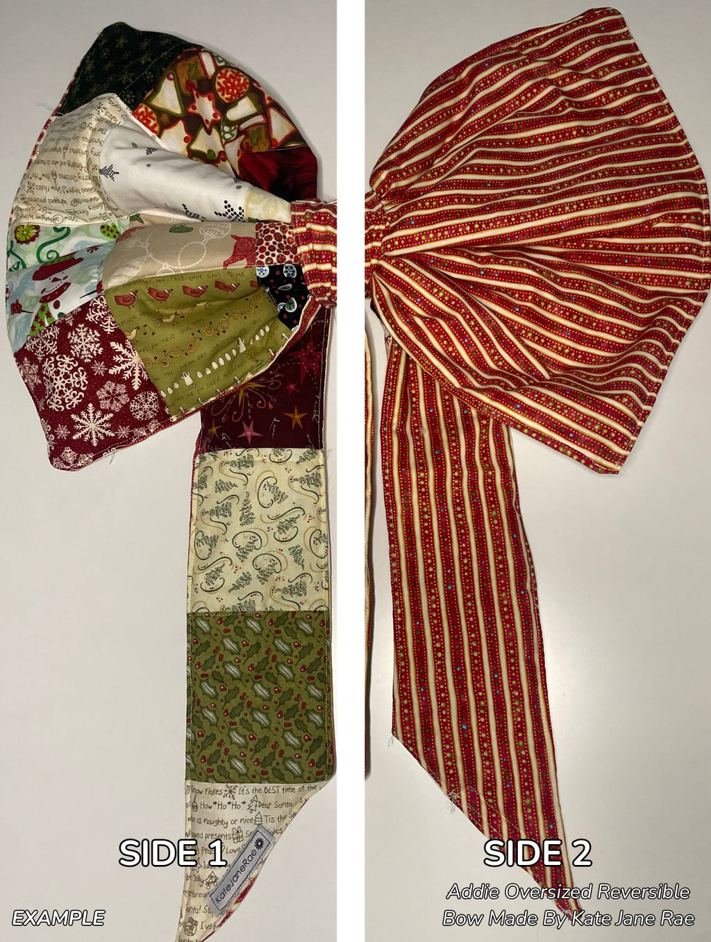 Addie Oversized Reversible Bow - Digital Pattern