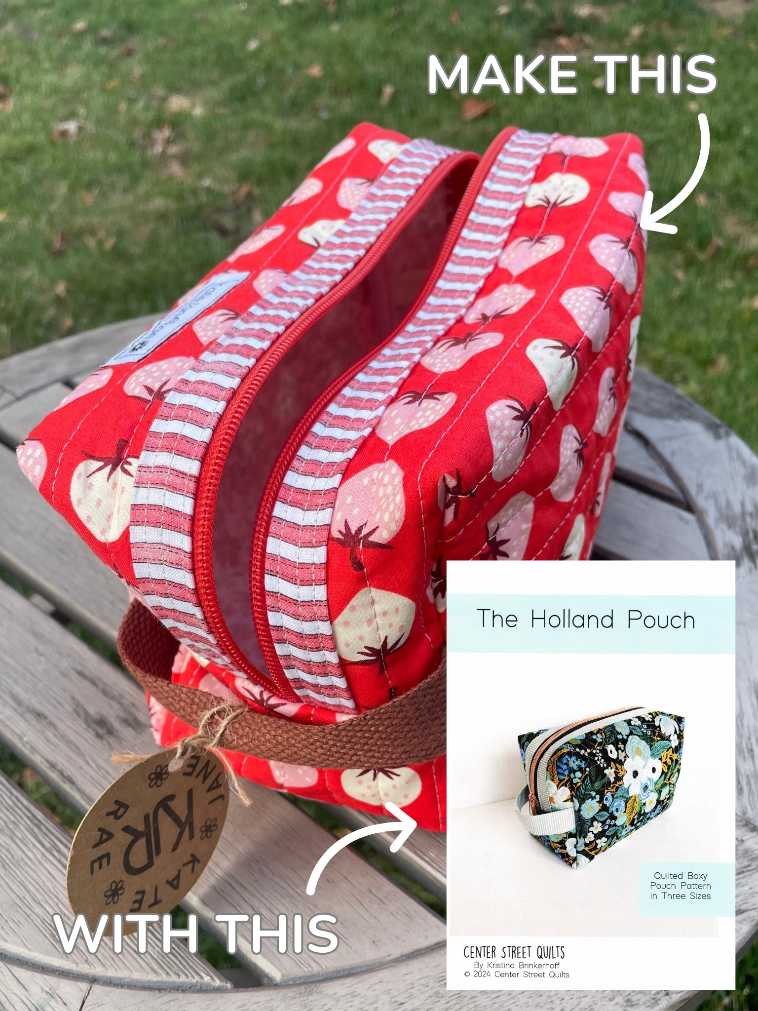 Holland Pouch Pattern