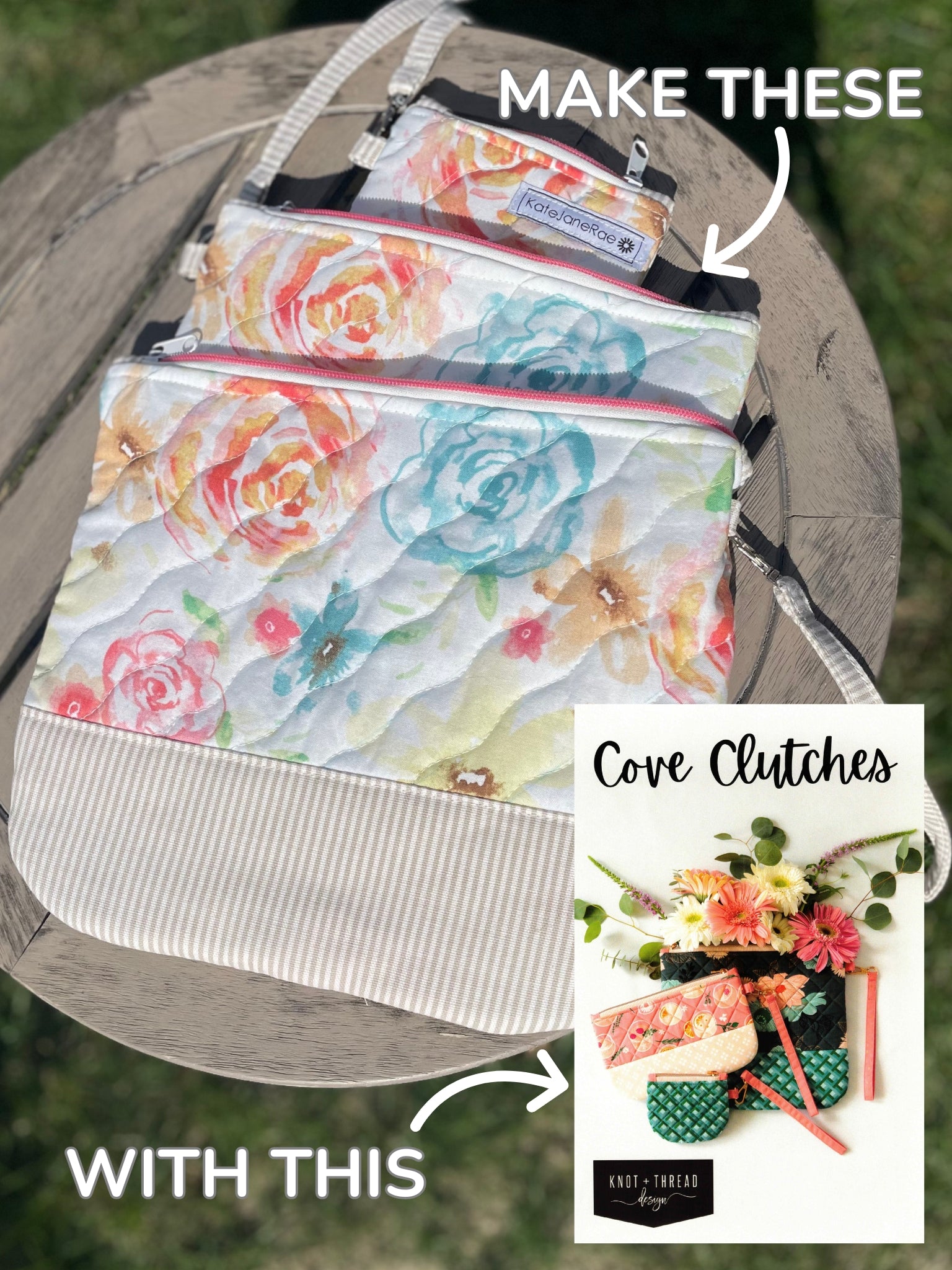 Cove Clutches Pattern